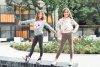 Girls winter long leggings for children Amelia beige